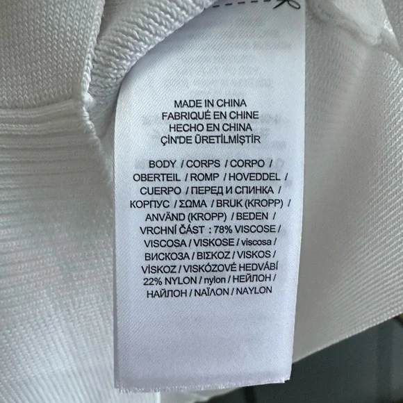 Ralph Lauren White Off-Shoulder Sweater - Picture 6 of 6